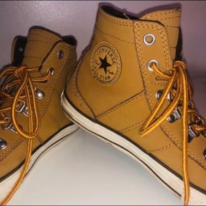 Leather Converse